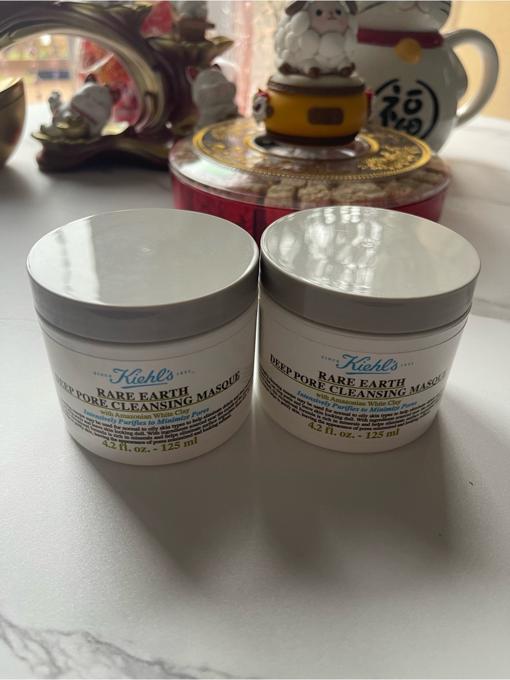 2 Kiehl's Rare Earth Deep Pore Cleansing Masque